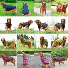 Load image into Gallery viewer, Pet Dog Jacket With Harness Winter Warm Dog Clothes For Labrador Waterproof Big Dog Coat Chihuahua French Bulldog Outfits
