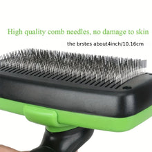 Load image into Gallery viewer, Pet Grooming Tool self cleaning Shedding Comb Pet Hair Removal Brush
