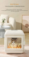 Load image into Gallery viewer, Household Pet Drying Box Water Blower Blowing Box Cat &amp; Dog Dryer Intelligent Drying Box Sterilizable Dog Dryer Machine
