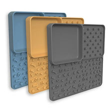 Load image into Gallery viewer, 4in1 Dog Licking Mat Split Puzzle Designed Healthy Slowly Feeding Relief Anxiety Safe Material Washable Feeder Pad Pet Supplies
