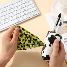Load image into Gallery viewer, Dog Poop Bag Dispenser Leopard Pattern Dog Poop Bag Holder PU Leather Bags for Dogs Walking Litter Bags Dispenser Pet Supplies
