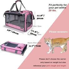 Load image into Gallery viewer, Soft Sided Airlines Approved Pet Carrier for Large Pet Dog Bag Large Capacity Portable Folding Pet Supplies
