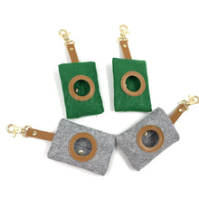 Load image into Gallery viewer, Outdoor Pet Supplies Portable Light Pet Dog Poop Bag Dispenser with Reflective Rope Handle Cleaning Waste Garbage Box
