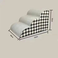 Load image into Gallery viewer, Detachable Pet Training Ramp Colorful Pet 2/3 Step Staircase Dog/cat Ramp Ladder Supplies Pets Stairs for Dogs Rampa Para Perros
