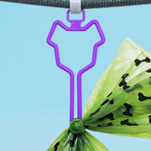 Load image into Gallery viewer, Dog Poop Bag Holder Pet Waste Carrier Clip Hands-Free Dog Leash Dispenser Outdoor Walking Puppy Poop Bags Clip Easy To Carry
