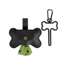 Load image into Gallery viewer, Dog Poop Pickup Bag Dispenser with Leash Clip Pet Waste Bag Dispenser for Dog Pooper Poop Bag Pet Outdoor Cleaning Supplies
