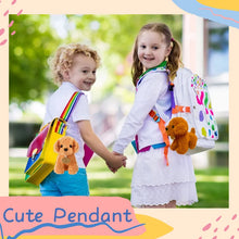 Load image into Gallery viewer, 6-24Pcs Teddy Dog Bulk Adopt a Puppy Party Favors Stuffed Animals Keychain for Kids Toys Graduation Baby Shower Birthday Gifts
