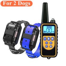 Load image into Gallery viewer, 800m Digital Dog Training Collar Waterproof Rechargeable Remote Control Pet with LCD Display for All Size Shock Vibration Sound

