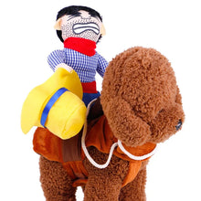 Load image into Gallery viewer, Halloween Dog Clothes Cowboy Knight Funny Change Into Pet Novelty Suit Rave Party Role Play Entertainment Funny Clothing
