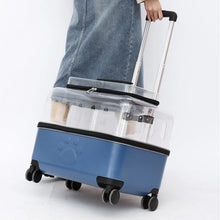 Load image into Gallery viewer, Portable Dog Strollers Carriers Travel Luxury Transparent Cats Strollers Cheap Outdoor Small Medium Suitcase Pets Supplies
