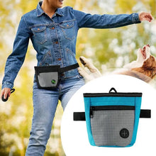 Load image into Gallery viewer, Dog Treat Pouch Magnetic Closure Puppy Training Waist Bag Puppies Goodie Treat Pouch With Waist Belt For Behavior Aids
