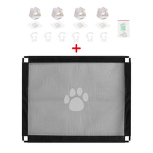 Load image into Gallery viewer, ATUBAN Dog Gate 39.3&quot;x31.5&quot; No Drill/Self-Adhesive,Adjustable,for Stairways,Doorways,Bedroom,Kitchen Pet Mesh Gate for Hallways
