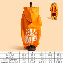 Load image into Gallery viewer, Dog Clothes Four Legged Raincoats Four Seasons Outings Waterproof and Dustproof Clothes Big Dog Clothes Star Pets
