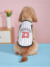 Load image into Gallery viewer, Pet clothes: dog and cat vest Light, breathable, comfortable, simple, generous, fresh and cute, suitable for all seasons
