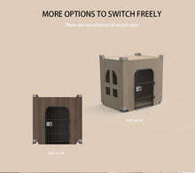 Load image into Gallery viewer, Indoor Modern Wooden Dogs House Pet Cage With Door For Sale
