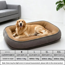 Load image into Gallery viewer, Dog bed, warm and washable, suitable for all seasons. Small and medium-sized dog beds, sofas, cat bed mats, pet beds
