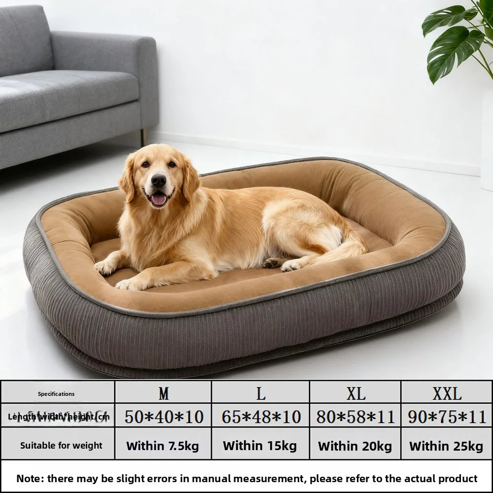 Dog bed, warm and washable, suitable for all seasons. Small and medium-sized dog beds, sofas, cat bed mats, pet beds