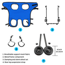 Load image into Gallery viewer, Dog injury rehabilitation car, small dog, elderly dog, assisted commuting car, disabled car, dog walking assistance car
