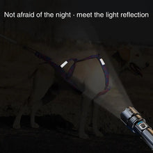 Load image into Gallery viewer, Pulling Harness For Dogs Puppy Harness Adjustable Reflective Dog Harness Outdoor Dog Rope Flexible Dog Training Rope For
