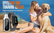 Load image into Gallery viewer, 800m Digital Dog Training Collar Waterproof Rechargeable Remote Control Pet with LCD Display for All Size Shock Vibration Sound
