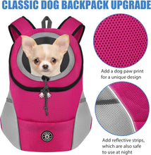 Load image into Gallery viewer, Dog Carrier Bag Pet Dog Transport Backpack For Small Dogs Travel Breathable Dog Carrier Puppy Carrier Pets Carrying Supplies
