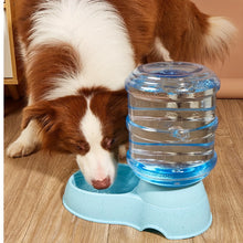 Load image into Gallery viewer, Pet dog and cat water feeding and feeder  can be large capacity automatic water storage water feeder  and feeder
