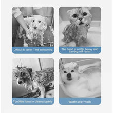 Load image into Gallery viewer, Dog Soap Foamer Dog Electric Foaming Shampoo Dispenser Pet Soap &amp; Shampoo Sprayer Waterproof For Pet Bathing Kitchen Cleaning
