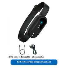 Load image into Gallery viewer, Pet Camera Collar with 32G Card, HD 1080P WiFi App Dog Collar, USB Rechargeable Adjustable Pet Camera Cam Christmas Gift
