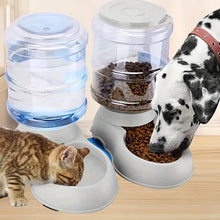 Load image into Gallery viewer, Pet dog and cat water feeding and feeder  can be large capacity automatic water storage water feeder  and feeder
