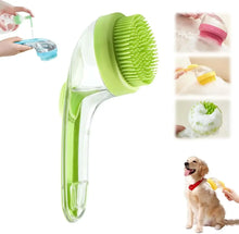 Load image into Gallery viewer, Pet Grooming Brush - Bath Massager &amp; Bubble Maker Paw Washer Bath Brush Scrubber Shampoo Brush for Long/Short Haired Dogs &amp; Cats
