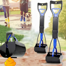 Load image into Gallery viewer, Dog Pooper Scooper Pet Long Handle Jaw Poop Scoop Picker Excrement Collector Clean Tools Outdoor Foldable Animal Feces Cleaner
