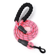 Load image into Gallery viewer, Dog Leash Slip Rope Lead Leash Heavy Duty Braided Rope Adjustable Loop Collar Training Leashes for Medium Large Dogs
