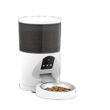 Load image into Gallery viewer, 3MP Full HD Automatic AI Smart Security PTZ CCTV Camera Feeder for Multi-Pets Cat/Dog Indoor Battery &amp; Network Food Dispenser
