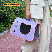 Load image into Gallery viewer, Portable Pet Carrier Bag for Small Dogs Cats Outdoor Foldable Cat Bag Breathable Cat Shoulder Bag Kitten Carrying Bag
