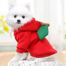 Load image into Gallery viewer, Cute Fruit Dog Clothes for Small Dogs Hoodies Warm Fleece Pet Clothing Puppy Cat Christmas Costume Coat Chihuahua Jacket Suits
