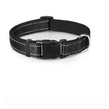 Load image into Gallery viewer, Dog Collar Reflective Adjustable Breathable Nylon Soft Padded DurableePet Collar for Small Medium Large Dog Bone Rope
