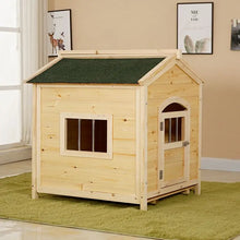 Load image into Gallery viewer, Pet Cages Wooden Outdoor Large Size Dog Houses For Pet Lovers
