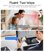 Load image into Gallery viewer, 15MP Security WIFI Camera Three Screen Pan&amp;Tilt PTZ Cameras Baby Pet Monitor Human Tracking Two-way Audio Color Night Vision Cam
