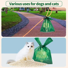 Load image into Gallery viewer, 120pcs/set Degradable Dog Poop Bag Portable Cat Poop Cleaning Bag with Handle Thickened deodorant Pet Waste Bags Dog Accessories
