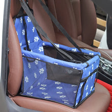 Load image into Gallery viewer, Pet Dog Car Carrier Seat Bag Waterproof Basket Folding Hammock Pet Carriers Bag For Small Cat Dogs Safety Travelling Mesh
