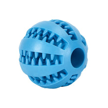 Load image into Gallery viewer, Dog Toy Ball Interactive Rubber Balls Puppy Chewing Toys Pet Tooth Cleaning Ball Cats Pets Food Treat Feeder Silicone Balls Toy
