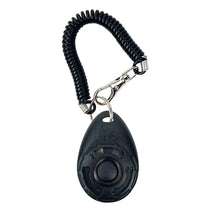 Load image into Gallery viewer, Dog Training Clicker Aid Adjustable WristStrap Sound Plastic Pet Cat Click Trainer Key Chain Dog Repeller Dog Supplies ﻿
