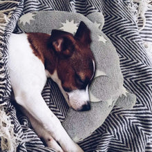 Load image into Gallery viewer, U Shaped Pet Pillow Pet Neck Protection Sleeping Pillow Comfortable Pet Dog Neck Pillow Glowing Washable Pet Calming Toy for Dog
