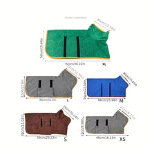 Load image into Gallery viewer, New Dog Bathrobe Absorbent Pet Quick Drying Bath Towel Dog Bath Towel Large Small Dogs Clean Absorbent Bathrobe Cat Pet Products
