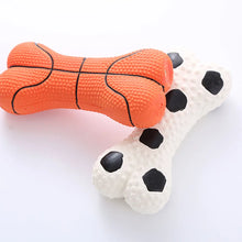 Load image into Gallery viewer, Dog Toy Set: Squeaky Bone &amp; Basketball, Self-Entertainment Interactive Toys for Dogs to Relieve Boredom

