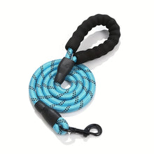 Load image into Gallery viewer, Reflective Dog Leash With Comfortable Padded Handle - Double Heavy Duty Traction Rope For Strong Dogs - Enhance Safety And Contr
