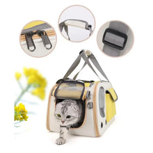 Load image into Gallery viewer, Pet Cat Carrying Bag Pet Dog Carrier Bag Cat bag outdoor bag Large capacity single shoulder diagonal dog bag Pet Supplies
