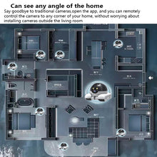 Load image into Gallery viewer, 1080P Pet Tracking WIFI Camera Home Security Protection Surveillance Camera Mobile APP Remote Control Baby Pet Monitor Robot Cam
