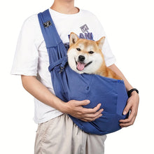 Load image into Gallery viewer, Dog Sling Carrier Bag, Pet Shoulder Crossbody Bag, Portable Hands Free Double Sided Dog Travel Bag For Outdoor Supply
