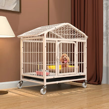 Load image into Gallery viewer, Indoor Dog Cage Large Medium Dog House with Toilet Golden Retriever Samoyed Border Collie Labr Retriever Pet Cage Fence
